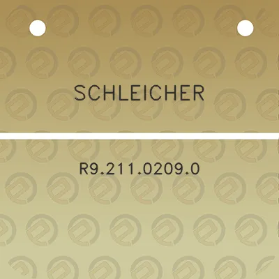 schleicher-r921102090