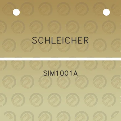 schleicher-sim1001a