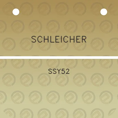 schleicher-ssy52