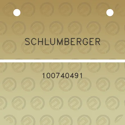 schlumberger-100740491