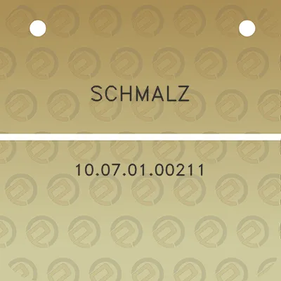 schmalz-10070100211