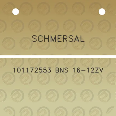 schmersal-101172553-bns-16-12zv