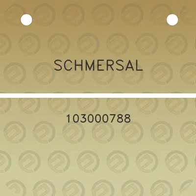 schmersal-103000788