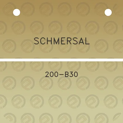 schmersal-200-b30