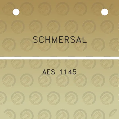 schmersal-aes-1145