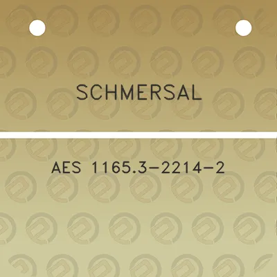 schmersal-aes-11653-2214-2