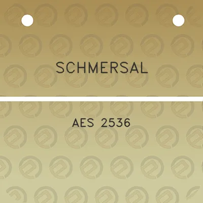 schmersal-aes-2536