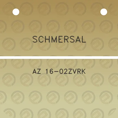 schmersal-az-16-02zvrk