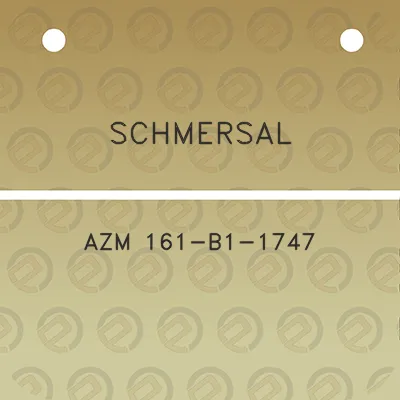 schmersal-azm-161-b1-1747