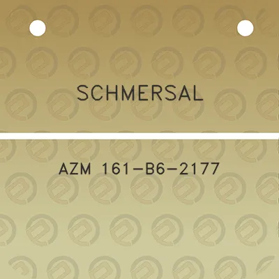 schmersal-azm-161-b6-2177