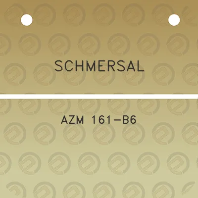 schmersal-azm-161-b6