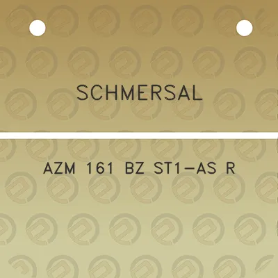 schmersal-azm-161-bz-st1-as-r