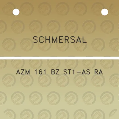 schmersal-azm-161-bz-st1-as-ra