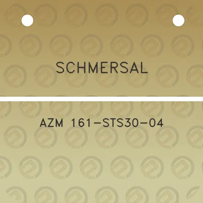 schmersal-azm-161-sts30-04