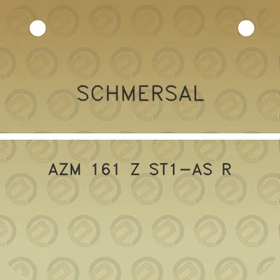 schmersal-azm-161-z-st1-as-r