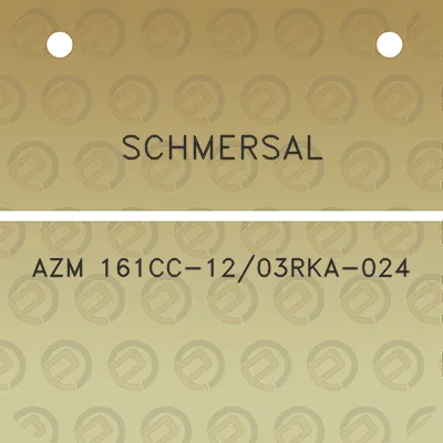 schmersal-azm-161cc-1203rka-024