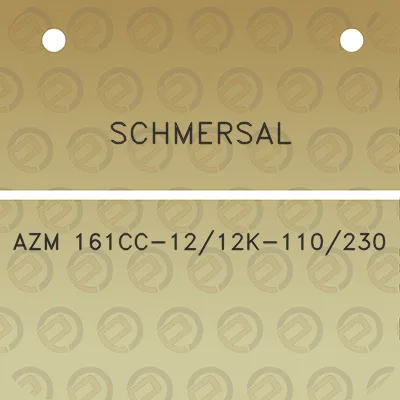 schmersal-azm-161cc-1212k-110230