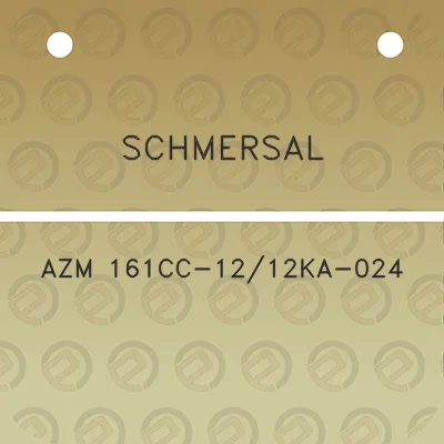 schmersal-azm-161cc-1212ka-024