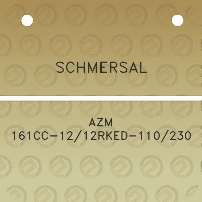 schmersal-azm-161cc-1212rked-110230