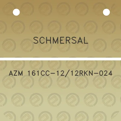 schmersal-azm-161cc-1212rkn-024