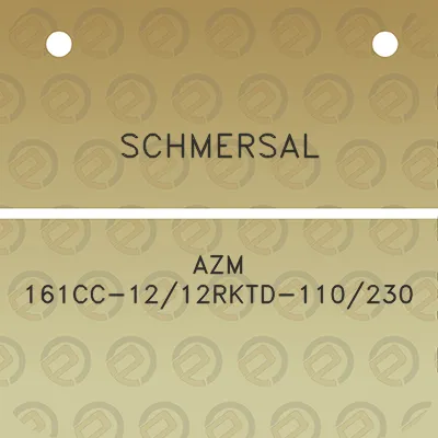 schmersal-azm-161cc-1212rktd-110230