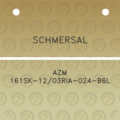 schmersal-azm-161sk-1203ria-024-b6l