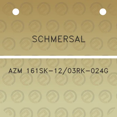 schmersal-azm-161sk-1203rk-024g