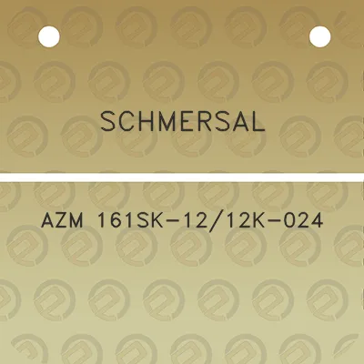 schmersal-azm-161sk-1212k-024