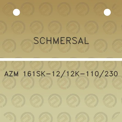 schmersal-azm-161sk-1212k-110230