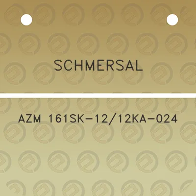 schmersal-azm-161sk-1212ka-024