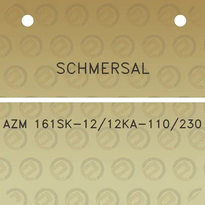 schmersal-azm-161sk-1212ka-110230