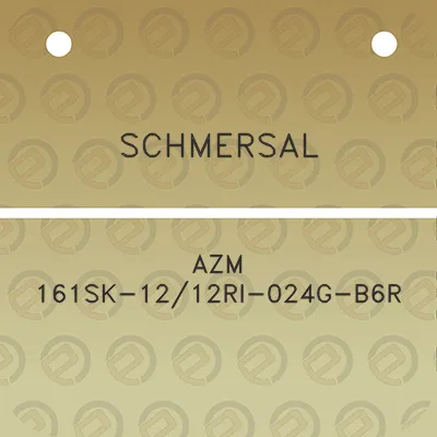 schmersal-azm-161sk-1212ri-024g-b6r