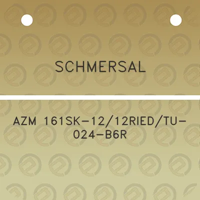 schmersal-azm-161sk-1212riedtu-024-b6r