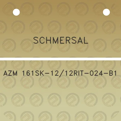 schmersal-azm-161sk-1212rit-024-b1