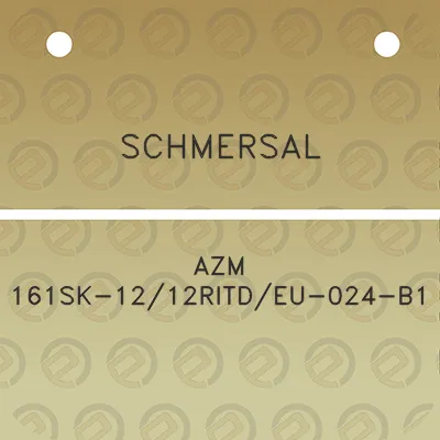 schmersal-azm-161sk-1212ritdeu-024-b1