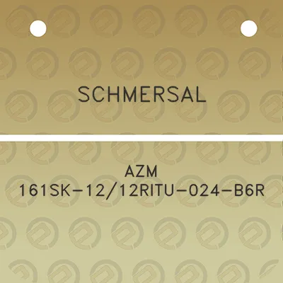 schmersal-azm-161sk-1212ritu-024-b6r