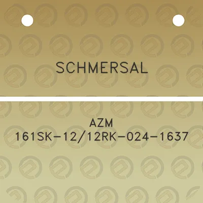 schmersal-azm-161sk-1212rk-024-1637