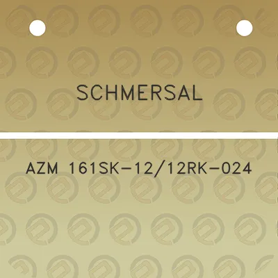 schmersal-azm-161sk-1212rk-024