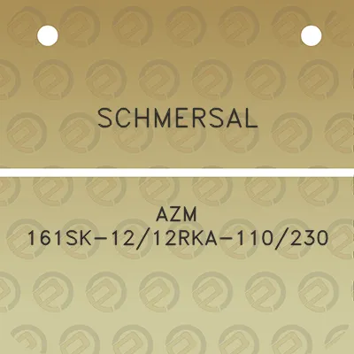 schmersal-azm-161sk-1212rka-110230