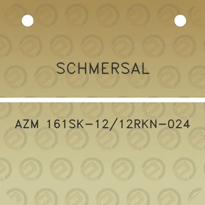 schmersal-azm-161sk-1212rkn-024