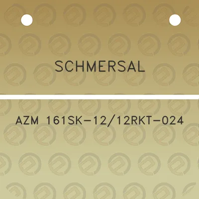 schmersal-azm-161sk-1212rkt-024