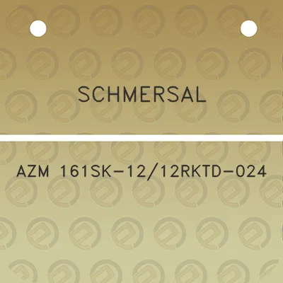 schmersal-azm-161sk-1212rktd-024