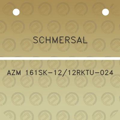 schmersal-azm-161sk-1212rktu-024