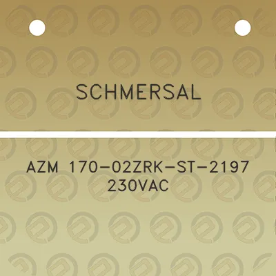 schmersal-azm-170-02zrk-st-2197-230vac