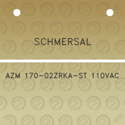 schmersal-azm-170-02zrka-st-110vac