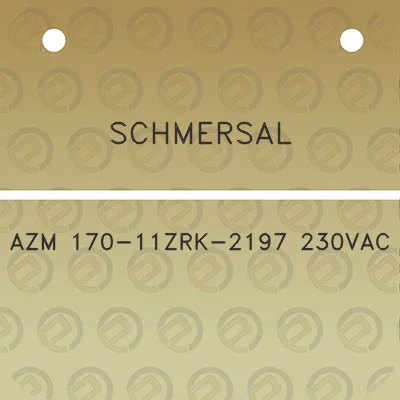 schmersal-azm-170-11zrk-2197-230vac