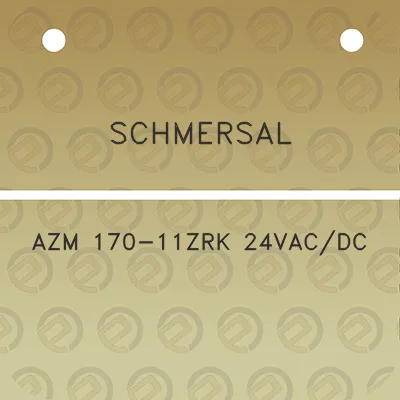 schmersal-azm-170-11zrk-24vacdc