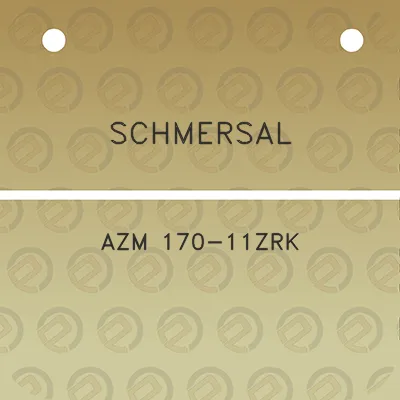 schmersal-azm-170-11zrk