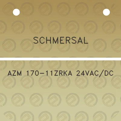 schmersal-azm-170-11zrka-24vacdc