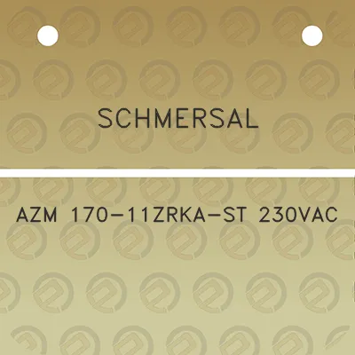 schmersal-azm-170-11zrka-st-230vac